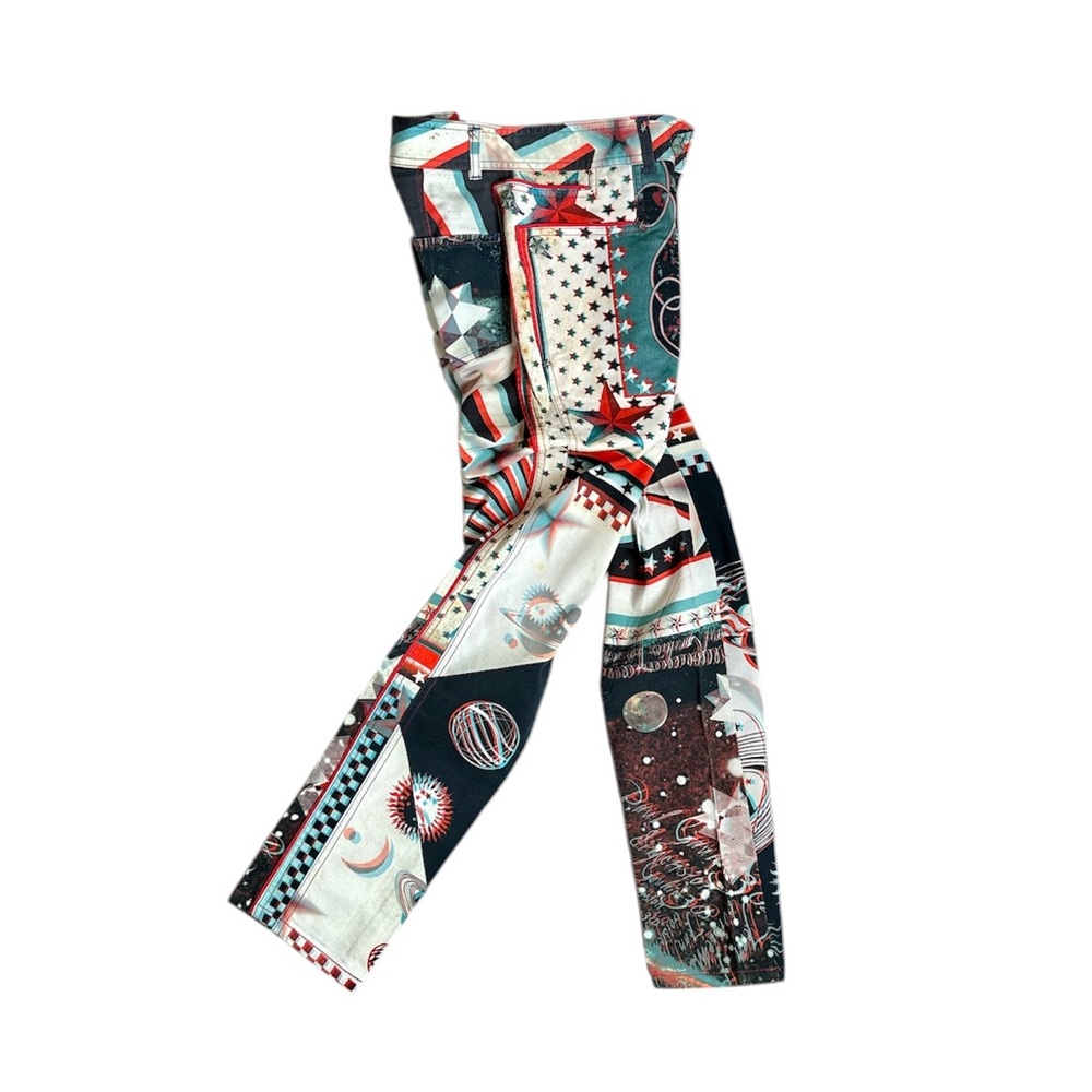 Super Rare Jean Paul Gaultier 3D Printed Jeans